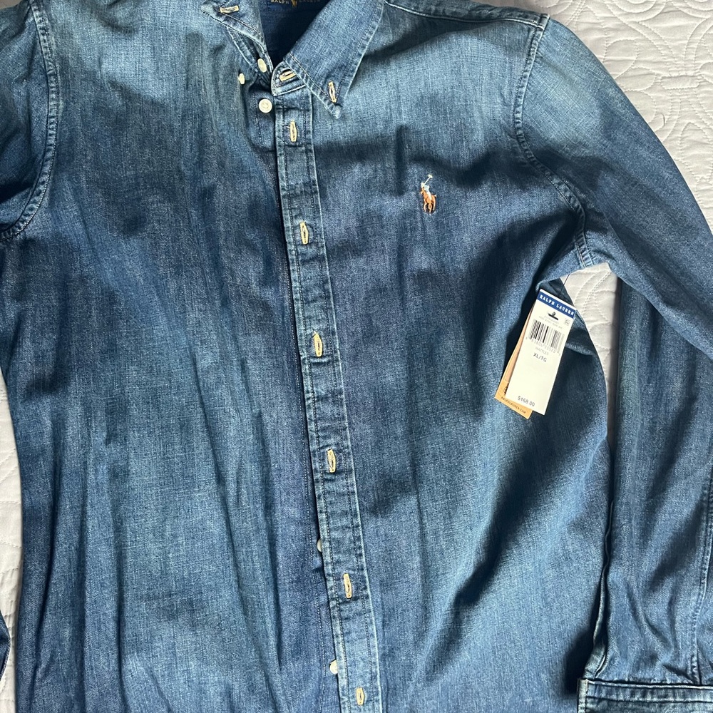NWT Ralph Lauren Denim Dress